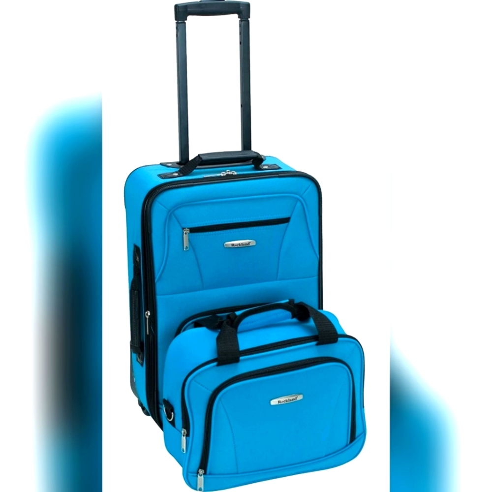 NWOT Rockland Softside Upright 2-piece Luggage Set